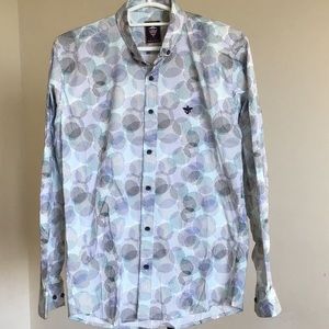 Unique printed dress shirt